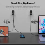 7c09e3a589a1f6106274990c1e356a12 Kucni punjac Fantech CWG301 2xPD + QC 65W crni