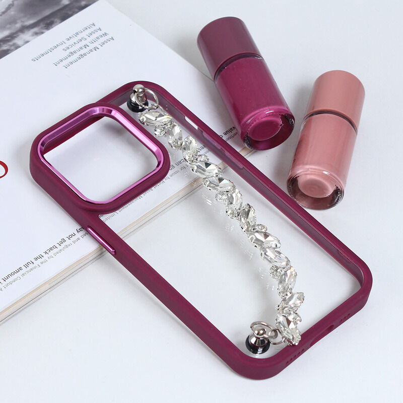 7fdf27fbef3447eb37268dd50b06ff6e Maskica Chain za iPhone 14 Pro 6.1 ljubicasta
