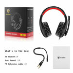 8c71c164a6317260abd62dff88b8cb6a Slusalice Gaming Nubwo U3D 3.5mm crno crvene