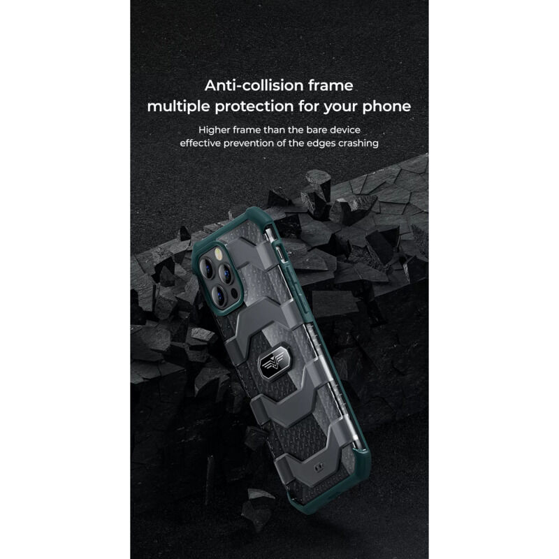 a27ded8fb6c0167e12e03e0a34e4361b Maskica Benks Mecha za iPhone 12 Pro Max 6.7 crna