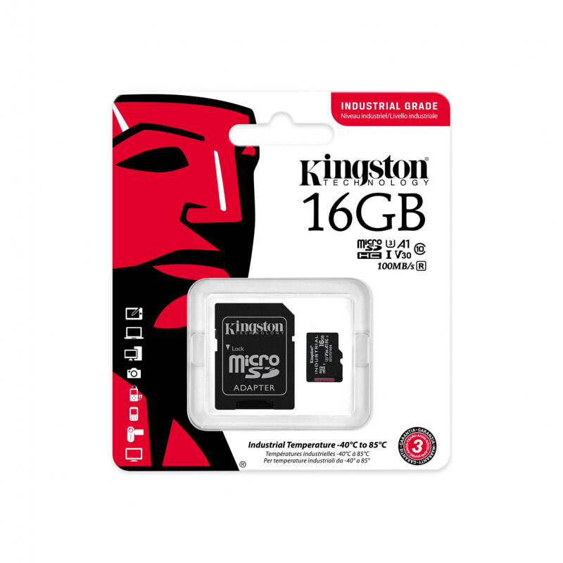 b5201878827b7959b1cc382ef4500dd6 Mem. kartica KINGSTON SDHC 16GB 100MB/s 80MB/s + adapter
