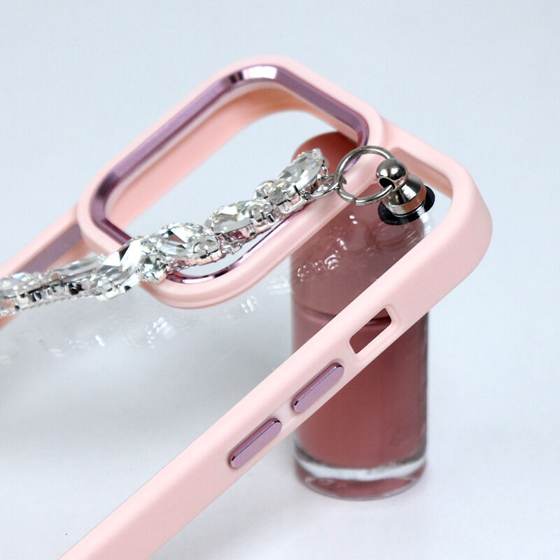 c1629054ae8db4b6ec04b6336af3666e Maskica Chain za iPhone 14 Pro 6.1 roze