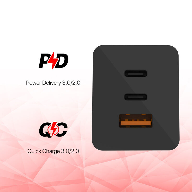 c65d728abf0e58e8251edf91a5ffbc48 Kucni punjac Fantech CWG301 2xPD + QC 65W crni