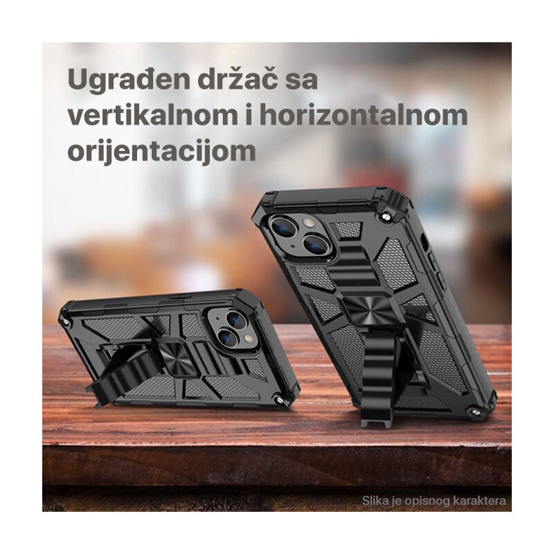 c8306f1dd22b1c62fccceaf983536f7e Maskica Hard za iPhone 14 Pro 6.1 crna