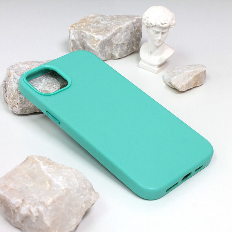 cae3f3d4b03d0385f4bbcfeee4b0b4a0 Maskica Beautiful Shine Leather iPhone 14 Plus 6.7 mint