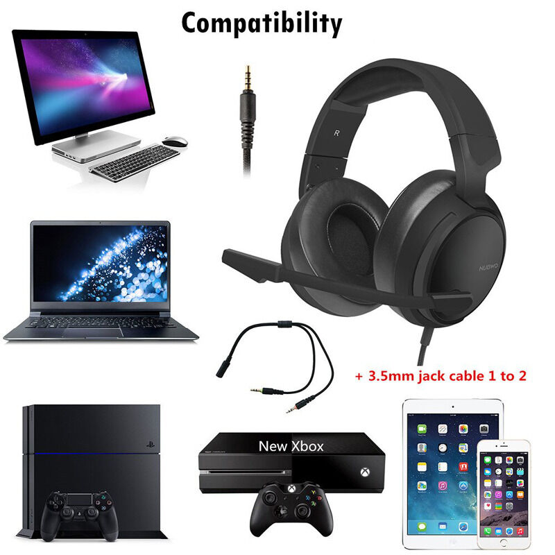 cf17b6544e81069fc7f2d91716acdc44 Slusalice Gaming Nubwo N12D 3.5mm crne