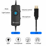 d66bd9678b40f57ab11582952e3ddbca Slusalice Gaming Nubwo N11U LED USB crno plave