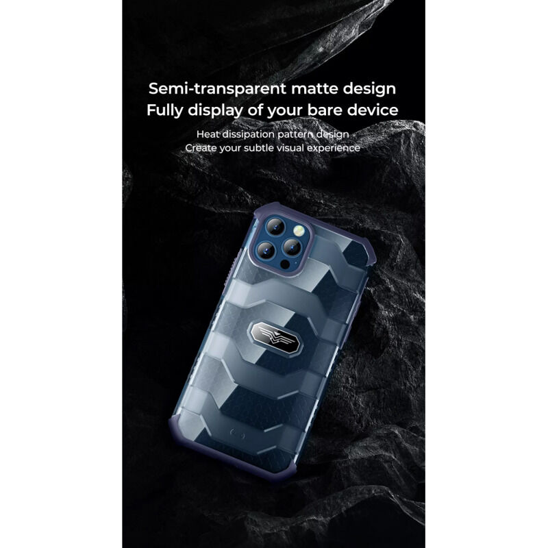 e64116c092dbe351248e5c6334e5bb9a Maskica Benks Mecha za iPhone 12 Pro Max 6.7 crna