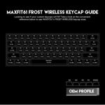 3d897216e3f14c4f259798371ab67c55 Tastatura Mehanicka Gaming Fantech MK857 RGB Maxfit61 FROST Wireless Space Edition (Blue switch)