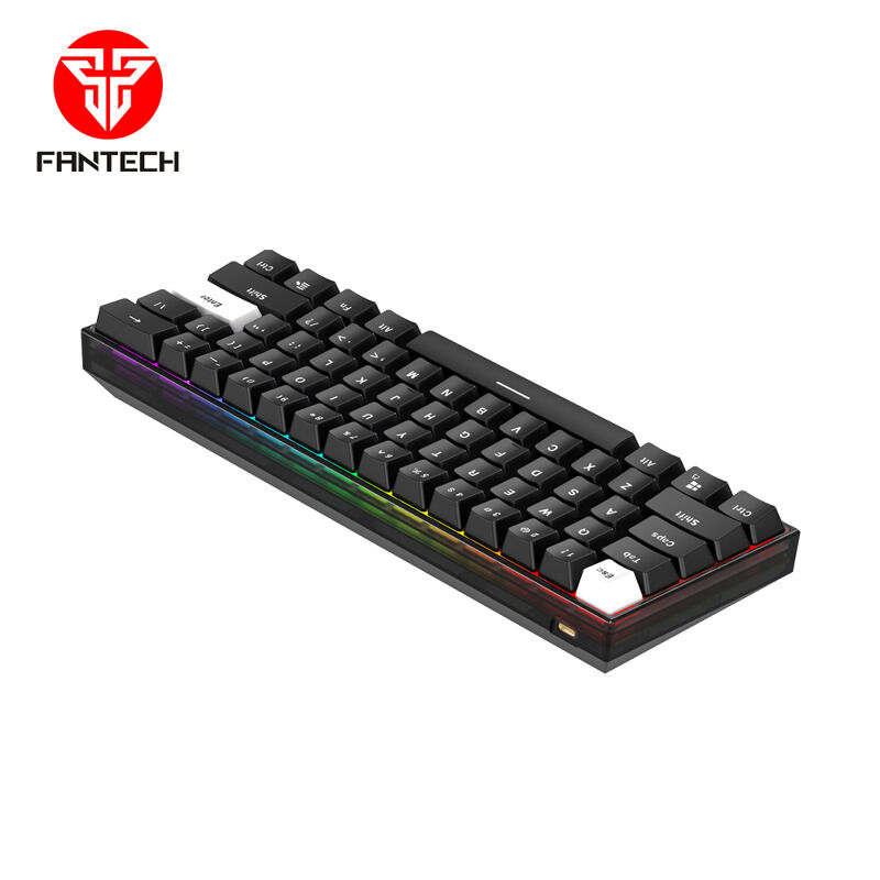 f0a438473ae9f91af22fa01b8fdaab9e Tastatura Mehanicka Gaming Fantech MK876 RGB Atom TKL siva (Blue switch)