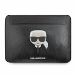 d6d8fe3619c99c0e376f9c1cd8d119ca Torba za laptop Karl Lagerfeld Sleeve Ikonik 14" crna (KLCS14KHBK)