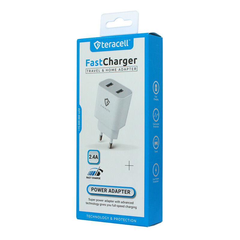 eca6d060231672986591f45871ecb15b Kucni punjac Teracell Evolution TC-15GP, QC 3.0, PD 3.0, 20W sa PD iPhone lightning kablom beli CE