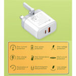 2ed80647743637fbb38b856bf992fd2b Kucni punjac LDNIO A2526C PD, QC4+, QC3.0, PPS 45W USB na Lightning