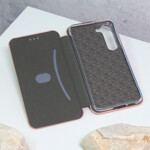 67b56462a944d6329c22c3a40b78046d Maskica Teracell Flip Cover za Samsung S911B Galaxy S23 roze