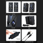 ada337d3c56de6a47167200a4eb4be4f Zvucnik Kisonli U-9005 LED crni