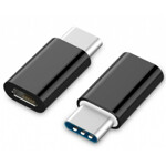 0099f683c94577b3bb19821672d7bed9 A-USB2-CMmF-01 Gembird microUSB 2.0 na Type-C adapter (CM/MicroUSB-F), black A