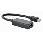e1ebe255e138c850f14f0519f75240b0 A-mDPM-HDMIF4K-01 Gembird 4K Mini DisplayPort to HDMI adapter cable, black