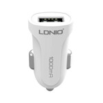 3706850f17576ac0971390f52d65f49b Auto punjac LDNIO DL-C17 2.4A sa iPhone Lightning kablom beli