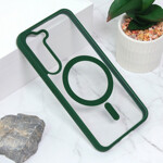 3111ab0f3773653fc62fd35966dae6bd Maskica Magsafe za Samsung S916B Galaxy S23 Plus zelena