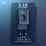 1fe1507066bba9abd2882ea2c1e055c2 Kucni punjac KONFULON JK72, 2xUSB, 2.4A,12W, sa iPhone lightning kablom beli