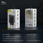 2f844fb5d372ab33e57424c520313d71 Kucni punjac KONFULON JK72, 2xUSB, 2.4A,12W, sa iPhone lightning kablom beli