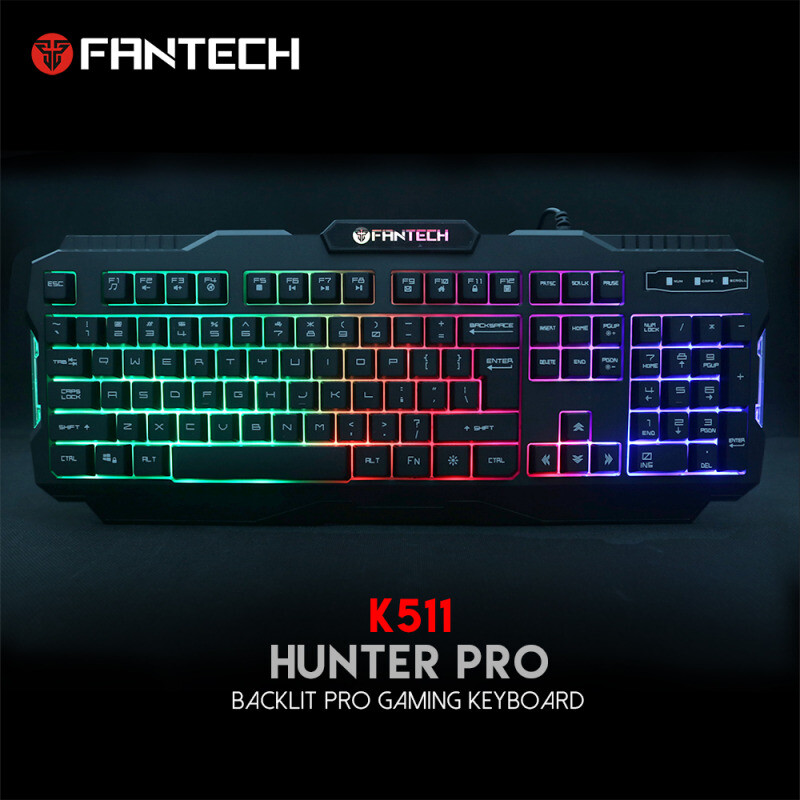 4c75cc95ffe41b901fcf8165e8e23614 Tastatura Gaming Fantech K511 Hunter Pro crna