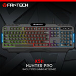 54c08b4311865c0dfe1a6a74b36ec382 Tastatura Gaming Fantech K511 Hunter Pro crna