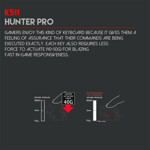 62854903af483ce18ea89394431e8e9b Tastatura Gaming Fantech K511 Hunter Pro crna