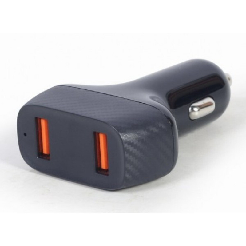 67641e65c18cd8731f2709bf443c3e78 TA-U2QC3-CAR-01 Gembird QC3.0 brzi auto punjac 2xUSB, 36W 3.6-6.5V/3A, 6.5-9V/2A, 9-12V/1.5A FO