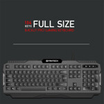 a7a0a502e73eb7fb7c934db2e32e7b95 Tastatura Gaming Fantech K511 Hunter Pro crna