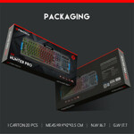 bbb1a32e498e90e7779454fd9981a3f0 Tastatura Gaming Fantech K511 Hunter Pro crna