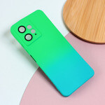 0234520137e4eef475b4851b6c495a77 Maskica Rainbow Spring za Xiaomi Redmi Note 12 4G (EU) zeleno svetlo plava