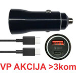 a98c2085e0e534a4e10d3ec62a67f7fb NPA-AC23 ** Gembird QC3.0 PD auto punjac +kabl-C,20W 3.6V-6.5V/2.4A, 6.5V-9V/1.67, 9V-12V/1.3A (287)