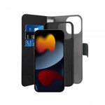 65e78a9ee74be6fa10906ca57daea424 Maskica Puro novcanik 2u1 za iPhone 13 Pro Max 6.7 crna