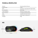 11668aadd3b6ad5719611f16e2fd8789 Mis Gaming Fantech VX6 Phantom II crni