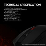 a2341caf19eee2e457c2d5487e24a69c Mis Wireless Fantech WG10 Raigor II sivi