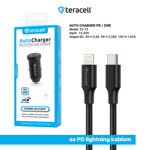 a1daae2b6fcd267ed236d9223d10f8fa Auto punjac Teracell Evolution TC-12 PD 20W crni sa PD Lightning kablom crni