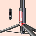 15d582d4144cf6820f19be8290f29117 Selfie stick M18 + tripod beli/srebrni