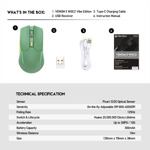 18436ef4be3fb02e76604bc9b6ffcf63 Mis Wireless Gaming Fantech WGC2 Venom II zeleni