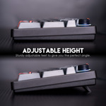97e3b2a80dbda1c51f1267c7ec57a075 Tastatura Mehanicka Gaming Fantech MK890 RGB Atom 96 siva (Blue switch)