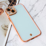 f9ec7d32a4d03653a7a766fbbf9852f4 Maskica Cirkon Camera za iPhone 15 Plus 6.7 roze