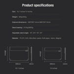 5e6bfc436584790414abb0bde7ec5169 Torba za laptop sleeve Nillkin horizontal 16.1" crna