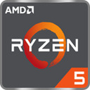AMD Ryzen 5 3500U sa 4 jezgra, 8 tredova (2.1GHz do 3.7GHz)