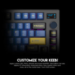 25a590bb2cf3005efd2d650a4a6f60c2 Tastatura Mehanicka Gaming Fantech MK910 RGB Vibe Maxfit 81 Grand Cobalt Wireless (Yellow switch)