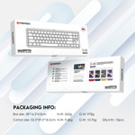 5abc8e8fc1f805a1d5338b21660464c2 Tastatura Mehanicka Gaming Fantech MK911 RGB Vibe Maxfit 70 Epic Greyscale Wireless (Yellow switch)