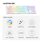 2a1aa2593bb9678c0c45bd5e41faadc8 Tastatura Mehanicka Gaming Fantech MK855 RGB Maxfit 108 Space Edition (Red switch)