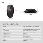 3a5aca43276f887ae096ea7253610768 Mis Wireless Gaming Fantech XD7 Aria crni