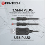 613c049a1608b2aa046db9ea026d5d7c Slusalice Gaming Fantech HG20 Chief II crne