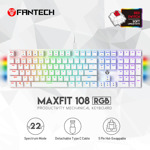 9a2554598734e964ae27e28de6f004d5 Tastatura Mehanicka Gaming Fantech MK855 RGB Maxfit 108 Space Edition (Red switch)