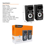 bb459c6c8e85048324c3a258e78727f5 Zvucnik Kisonli U-9004 crni